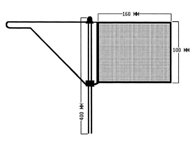 Talamex, stor vindvinge, optimal navigering (1 stk.)