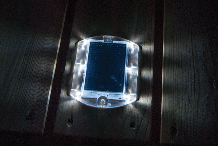 Dockedge, Docklite Solar Lighting for Dock og dekk, 8 Lumen, IP68