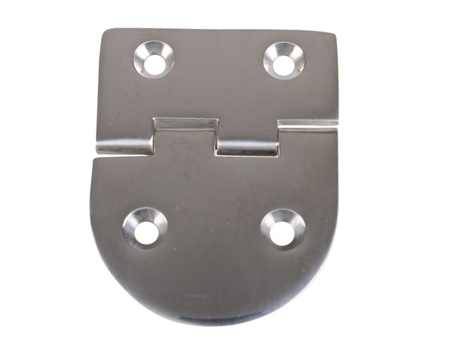 Talamex, Hengsel 76,2x65 mm 90° rustfritt stål AISI 316, høypolert (1 stk.)