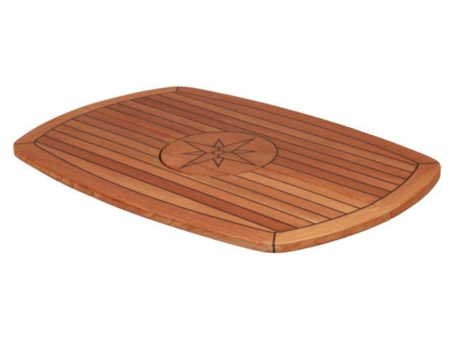 Tafelblad teak 'folding '61x94cm