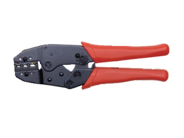 Krimptang ratchet voor geïsoleerde terminals