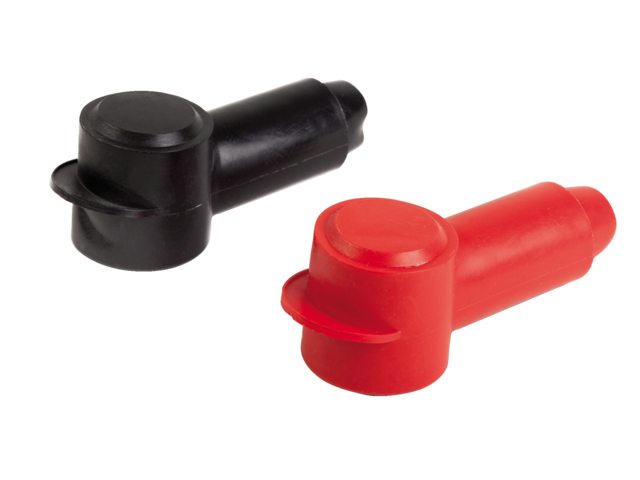 Afdekkap pvc voor kabel terminals 20-26mm rood