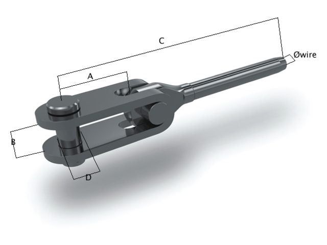 Toggleterminal 4mm