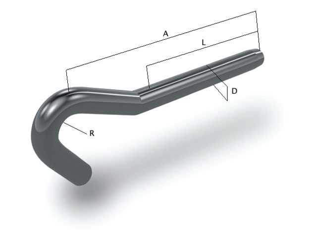 Hook terminal 4.0mm