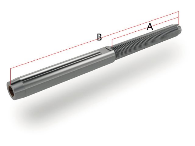 Studterminal rechts m6