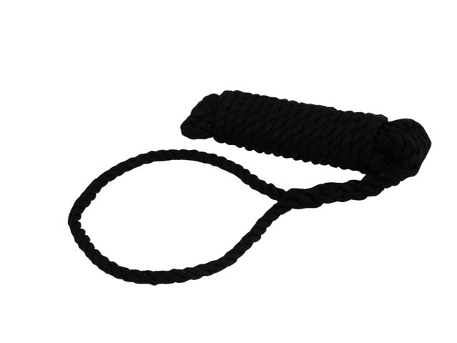 Landvast polypropyleen 14mm 10m zwart
