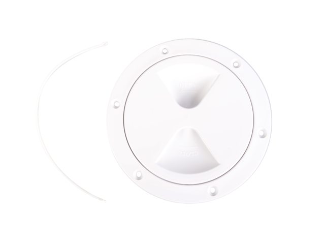 Inspectieluik 152mm wit