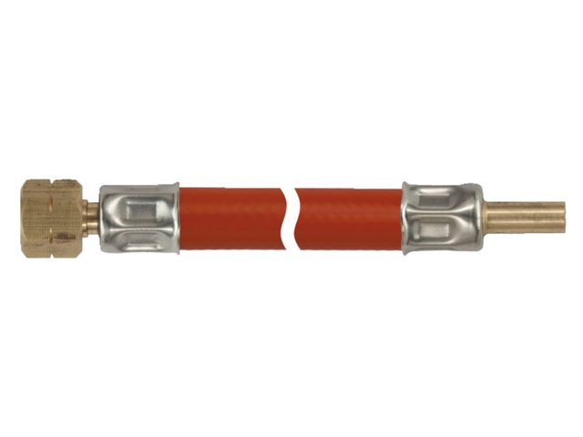 Gasslang 100cm ¼ l bi x 8mm glad