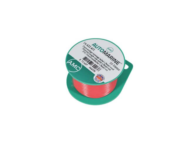 Dunwandige montage kabel 1.5mm² rood (10m) (14422401)