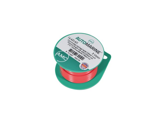Dunwandige montage kabel 2.5mm² rood (5m) (14422421)