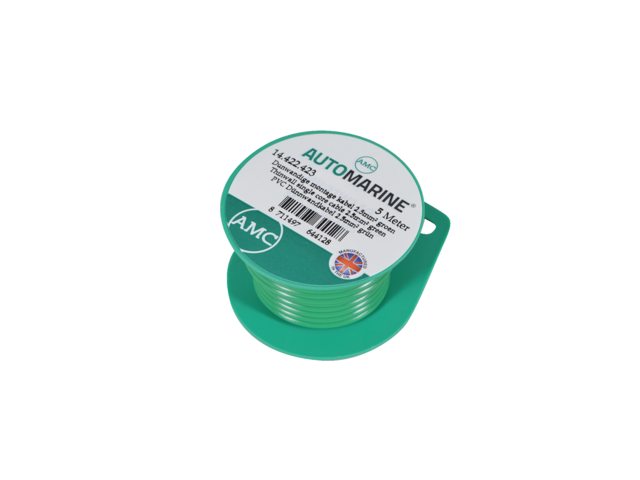 Dunwandige montage kabel 2.5mm² groen (5m)