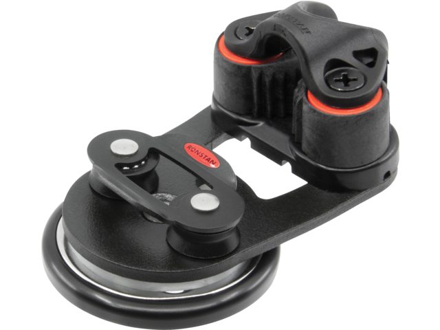 RF70 Swivel cleat base with 15mm BB sheaves