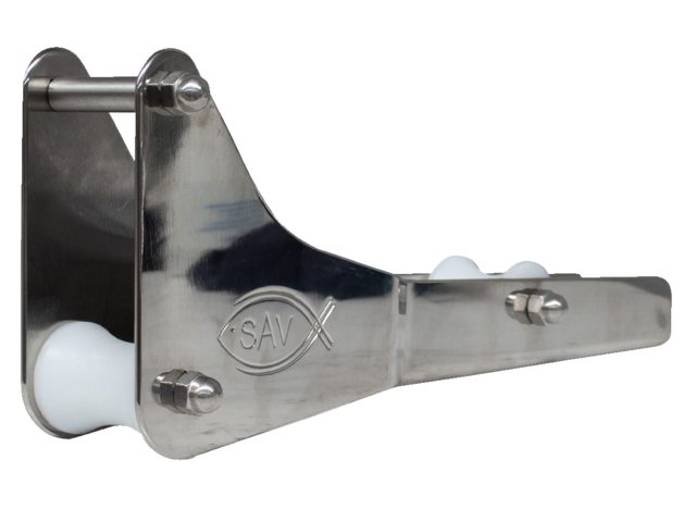 Boegrol classic groot RVS