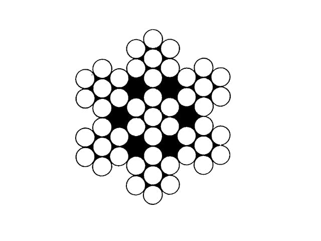 Talamex, Wire 7X7 Rustfri, SS AISI 316, 250 m – Størrelse: 2mm, 250 Meter