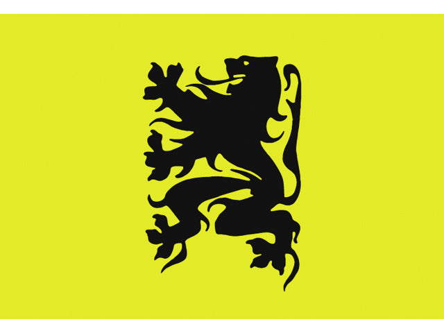 Talamex, Flandern Flag, Sort, 20 x 30 cm – Størrelse: 20X30