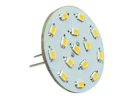 NauticPro.dk | Talamex, S-LED 15, 10-30V, G4-BACK, 2700K, Lavenergi LED-pære, 1 stk.