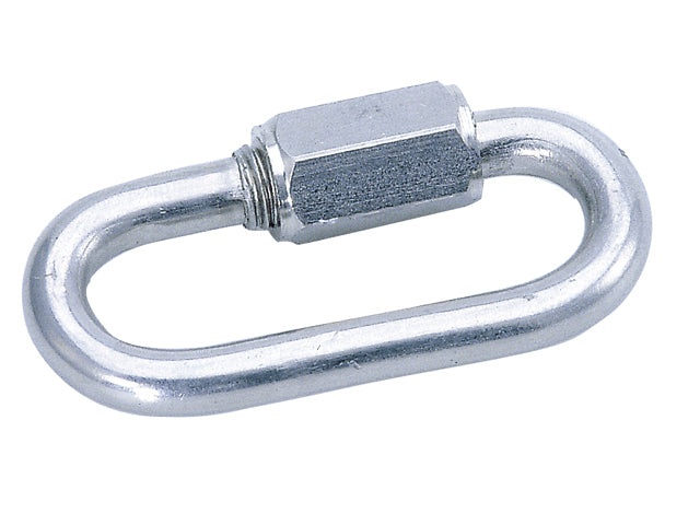 Talamex, Hurtigt Link Karabiner, SS AISI 316, 589081 – Størrelse: 5mm, 10 Stk