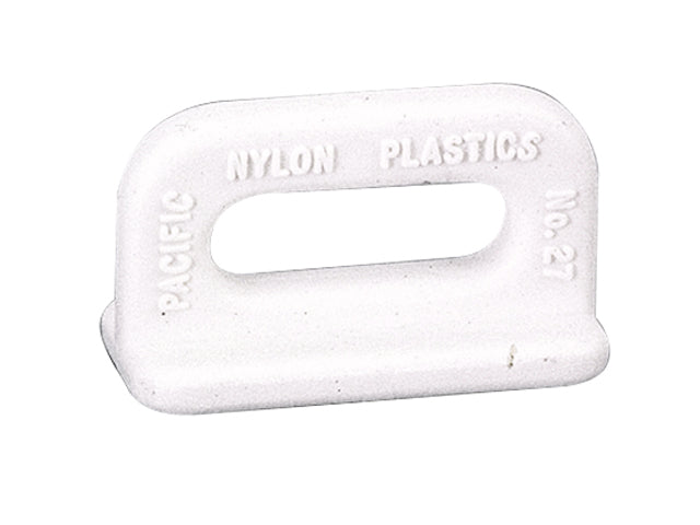 Ronstan, Sejlslæde Flad, UV-stabiliseret nylon, PTFE/silikonebelægning – Størrelse: 22mm, 20 Stk
