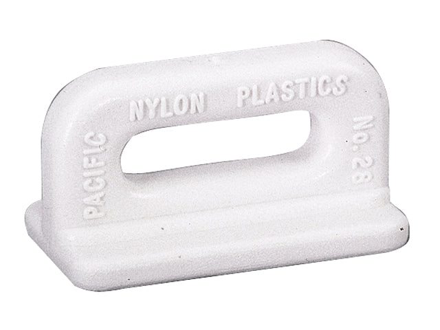 Ronstan, Sejlslæde Flad, UV-stabiliseret nylon, PTFE/silikonebelægning – Størrelse: 16mm, 20 Stk