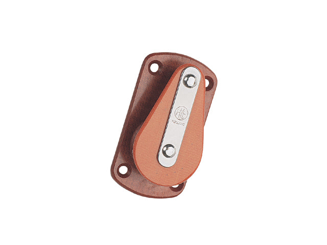 HYE, Tufnol Skildpaddeblok med rustfri beslag, 1 daN, 589081 – Størrelse: 13mm