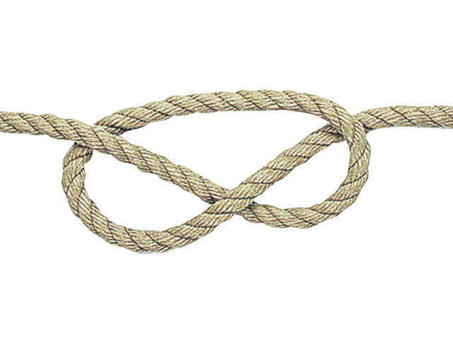 Talamex, Gripolene Manilla 3-strenget Polypropylen, Flydende 12mm - 50m – Størrelse: 8mm, 220 Meter