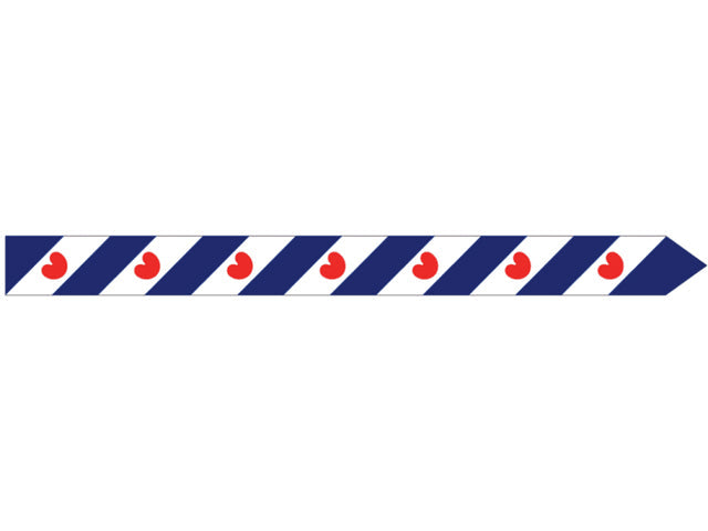 Talamex, Frisisk Streamer med Vimpelpind i Træ – Størrelse: 300cm / Variant: 300CM