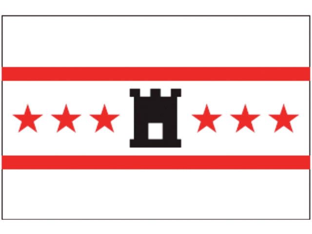 Talamex, Drentsk Flag, 20x30 cm, 589081 – Størrelse: 20X30