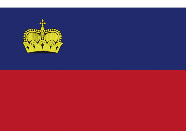 Talamex, Flag Lichtenstein, 20x30 cm – Størrelse: 30X45