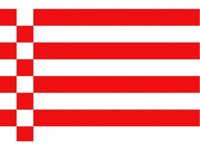 Talamex, BREMEN Flag 20x30 cm, Ikonisk design – Størrelse: 20X30