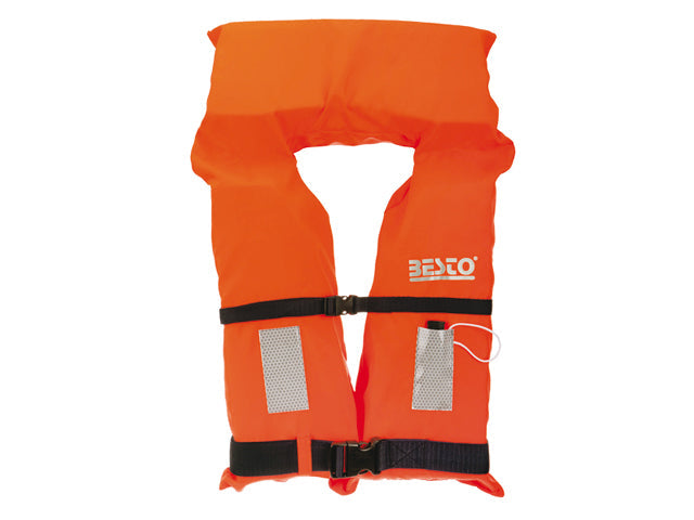 Besto, Opbevaringsløsning med reflekterende overflader, Fluororange, ISO 12402-4,  MB – Størrelse: BARN 20-30kg (45N)