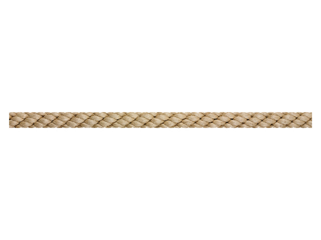 Talamex by Liros, Gripotex Hamp 3-strenget fortøjningsline, naturfarve – Størrelse: 10mm, 200 Meter