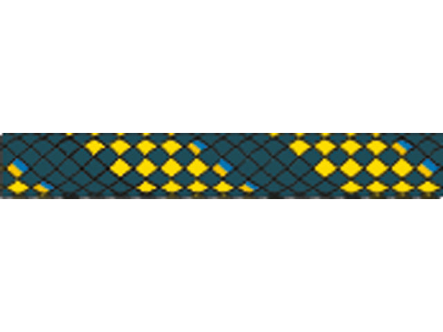 Talamex by Liros, Racing 3000 Gul, Dyneema® Flettet, 8mm, 16-flet – Størrelse: 3mm