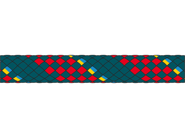 Talamex by Liros, Racing 3000 Fald/Skøde Rød, Dyneema® SK78, 16-flet, 589081 – Størrelse: 10mm, 200 Meter