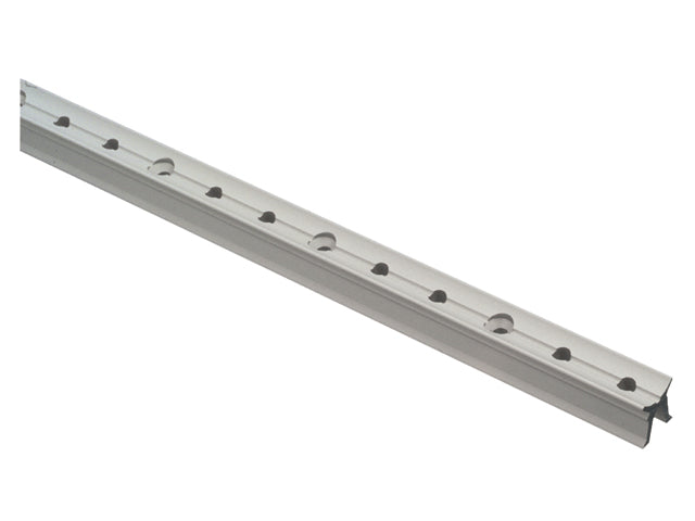 Pfeiffer, SKINNE 7450 X-profil, 19X19, Hvid anodiseret aluminium – Størrelse: 120cm