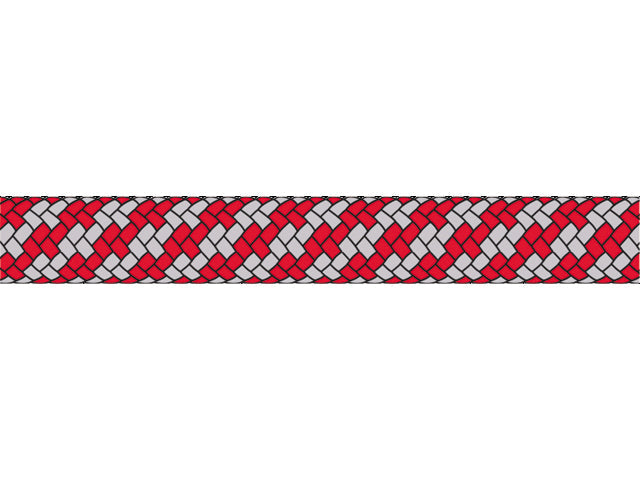 NauticPro.dk | Talamex, V-Force Rød, Flettet Vectran® Kerne, 8 mm - 24-flet >= 10 mm - 32-flet, Pr. meter
