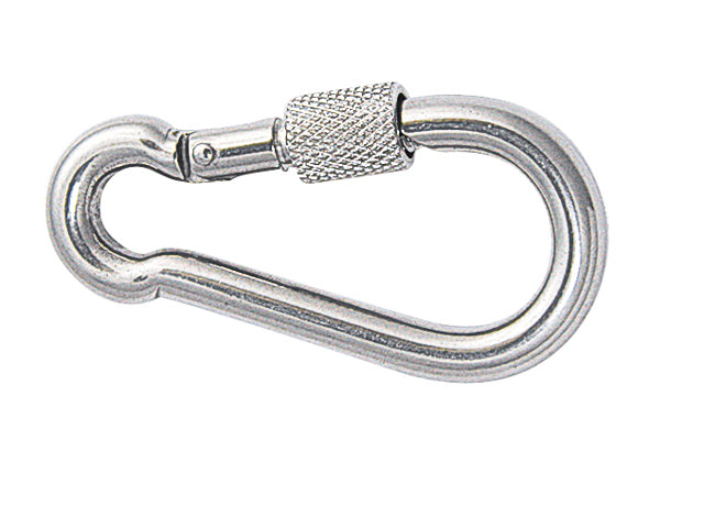 Talamex, Karabinhage/Skruelås SS AISI 316, Robust Konstruktion, 589081 – Størrelse: 80mm
