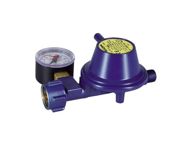 Gasdrukregelaar 0.8kg/h 30mbar met manometer